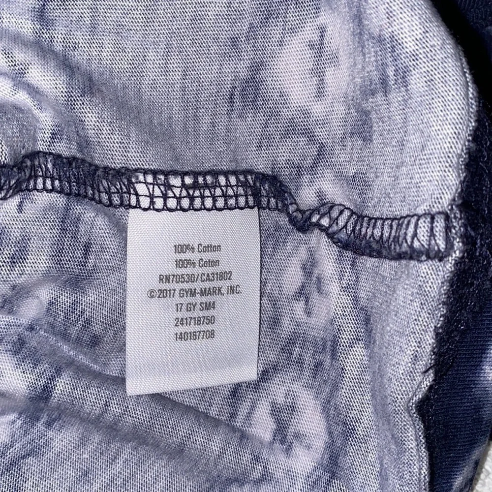 Gymboree T-shirt tye dye look short sleeve crewneck 100% cotton size 6